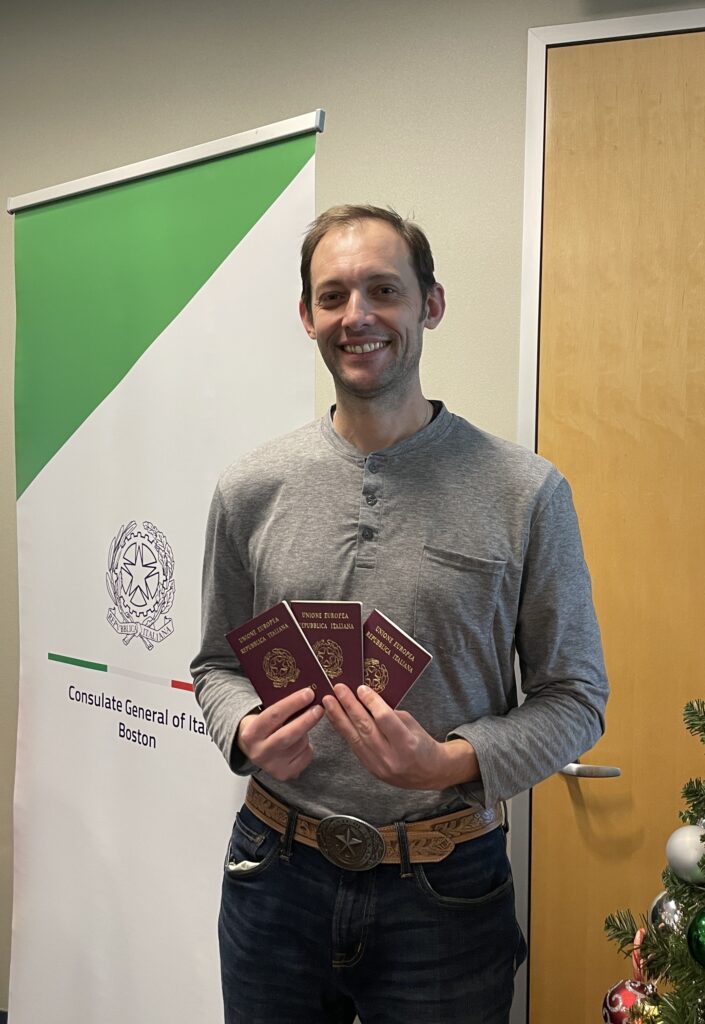 Anthony’s citizenship application in Rovigo