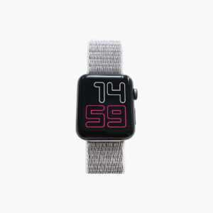 Apple Watch Series 2 Silver Aluminum Case with White Sport Band