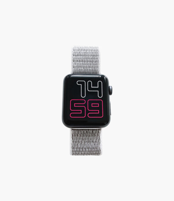 Apple Watch Series 2 Silver Aluminum Case with White Sport Band