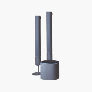 Loewe Klang 5 Wireless Active Speakers + Klang 5 Subwoofer Light-Gray